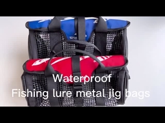 アウトドア釣り 道具セット バッグ 餌 メタル ジグ 誘導 ポリエステ バックパック 道具箱